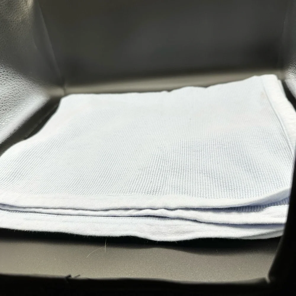 Garanimals Thermal‎ Baby Security Blanket Lovey Vintage Light Blue Waffle Weave